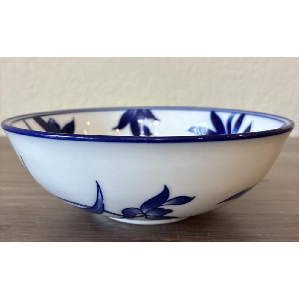 Pier 1 China MING All Purpose Bowl, Blue And White, Porcelain